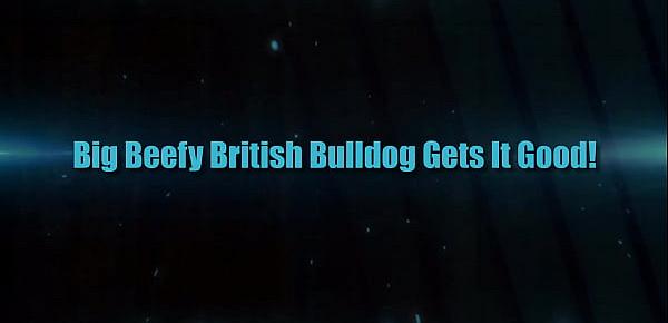  Asian Goddess Surprises British Bulldog With Her Huge Cock